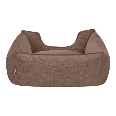 Pet Comfort Alpha Açık Kahverengi Kedi ve Köpek Yatağı S 60x50cm - 3