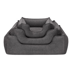 Pet Comfort Alpha Antrasit Kedi ve Köpek Yatağı S 60x50cm - 4