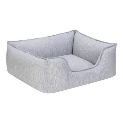 Pet Comfort Alpha Zeugma Açık Gri Kedi ve Köpek Yatağı S 60x50cm - 2