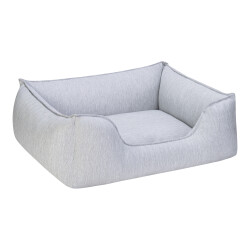 Pet Comfort Alpha Zeugma Açık Gri Köpek Yatağı M 80x65cm - 2