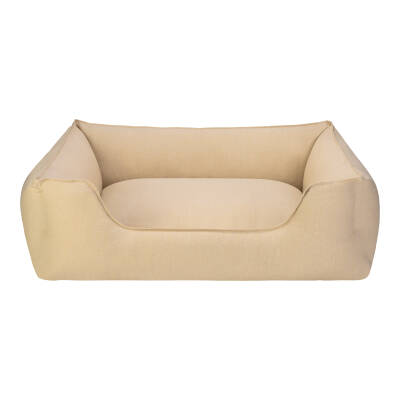 Pet Comfort Alpha Zeugma Açık Sarı Köpek Yatağı L 105x85cm - 1