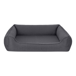 Pet Comfort Bravo Gri Ortopedik Köpek Yatağı XL 105x80cm - 1