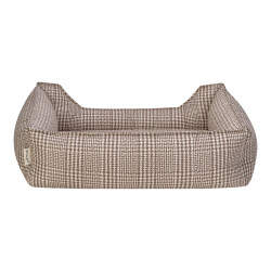 Pet Comfort Delta Bej Kareli Kedi ve Köpek Yatağı S 75x60cm - 3