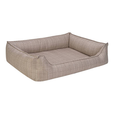 Pet Comfort Delta Bej Kareli Köpek Yatağı L 105x80cm - 2