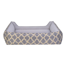 Pet Comfort Delta Köpek Yatağı L.Gri/Gri L 105x80cm - 3