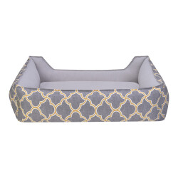 Pet Comfort Delta Köpek Yatağı L.Gri/Gri M 90x70cm - 3