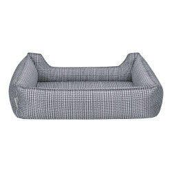 Pet Comfort Delta Mavi Kareli Köpek Yatağı M 90x70cm - 3