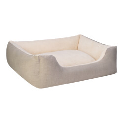 Pet Comfort Echo Ekru-Ekru Köpek Yatağı L 105x85cm - 2