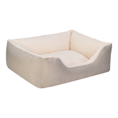 Pet Comfort Echo Ekru-Ekru Köpek Yatağı M 80x65cm - 2