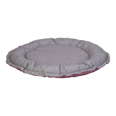 Pet Comfort Sunflower Kedi ve Köpek Yatağı Çift Taraflı Pembe/Gri 60cm - 3