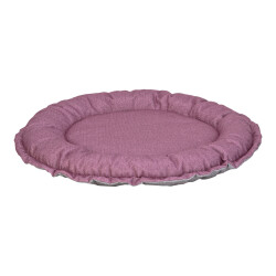 Pet Comfort Sunflower Kedi ve Köpek Yatağı Çift Taraflı Pembe/Gri 60cm - 4