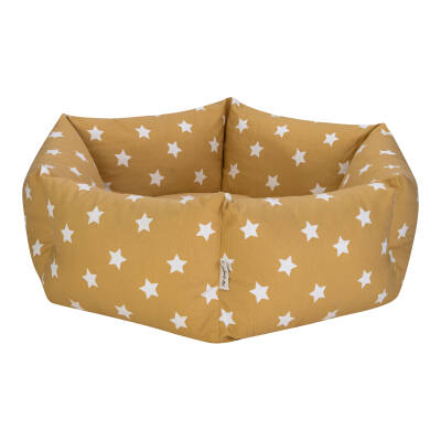 Pet Comfort Tokyo Sarı Star Köpek Yatağı M 70cm - 2