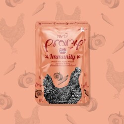 Pramy Immunity Kedilerde Bağışıklık Sistemi Gelişimi İçin Tavuk Havuç Ve Balkabaklı Kedi Konserve Maması 70 Gr - 1