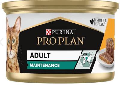 Pro Plan Adult Tavuk Etli Yetişkin Kedi Konservesi 85 gr - 1