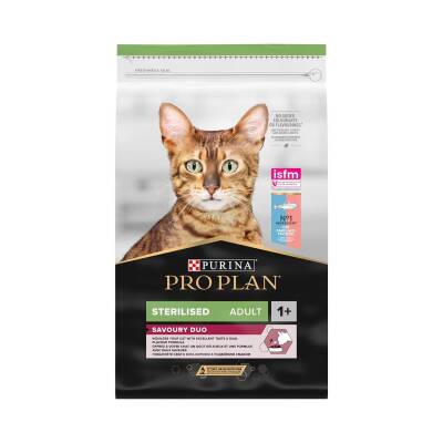 Pro Plan Okyanus Balıklı Kısırlaştırılmış Yetişkin Kedi Maması 10kg - 1