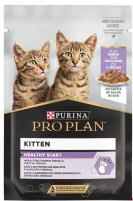 Pro Plan Pouch Sos İçinde Hindili Yavru Kedi Konservesi 85gr - 1