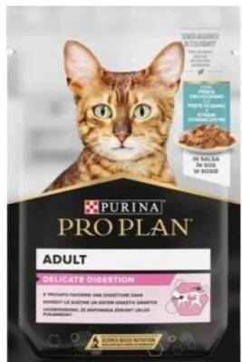 Pro Plan Pouch Sos İçinde Okyanus Balıklı Yetişkin Kedi Konservesi 85gr12 Al 10 Öde - 1