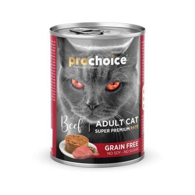 ProChoice Adult Biftekli Yetişkin Kedi Konservesi 400 gr - 1