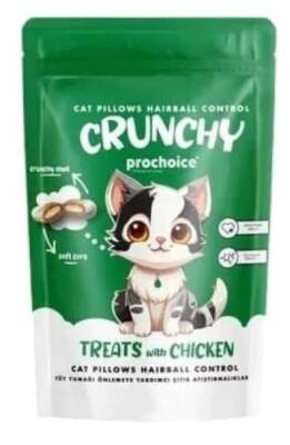 ProChoice Crunchy Tüy Yumağı Kontrolü için Tavuklu Kedi Ödül Maması 60gr - 1