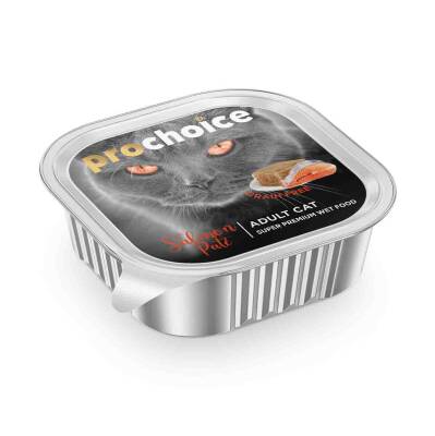 ProChoice Somonlu Pate Ezme Yetişkin Kedi Maması 100 Gr - 1