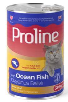 Proline Okyanus Balıklı Pate Ezme Yetişkin Kedi Maması 400 Gr - 1