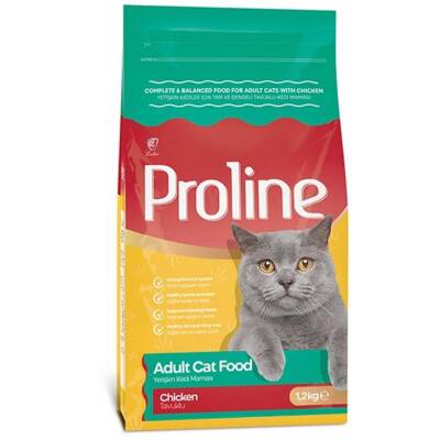 Proline Sterilised Tavuklu Yetişkin Kısır Kedi Maması 1.2 Kg - 1