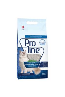 Proline Topakşalan Kokusuz Bentonit Kedi Kumu 20 Lt - 1