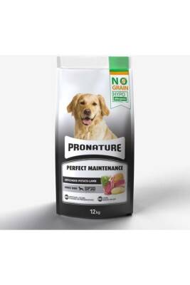 Pronature Hypo-allergenic Kuzu Etli Enginarlı Ve Patatesli Tahılsız Yetişkin Köpek Maması 12 Kg - 1