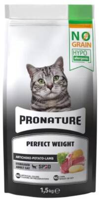 Pronature Hypo-Allergenic Kuzulu Enginarlı Tahılsız Kısırlaştırılmış Kedi Maması 1,5kg - 1