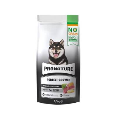 Pronature Hypo-Allergenic Kuzulu Enginarlı ve Patatesli Tahılsız Yavru Köpek Maması 1,5kg - 1