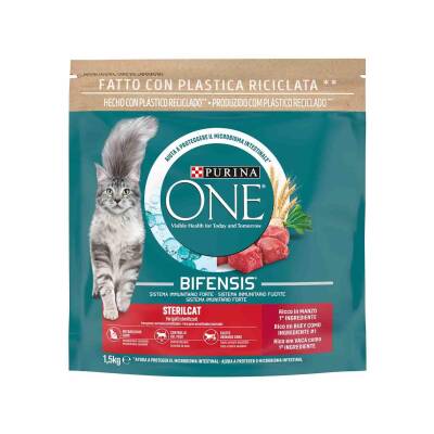 Purina One Sığır Etli Kısırlaştırılmış Kedi Maması 1,5kg - 1