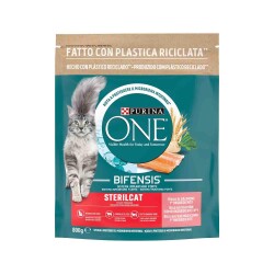 Purina One Somonlu Kısırlaştırılmış Kedi Maması 800gr - 1