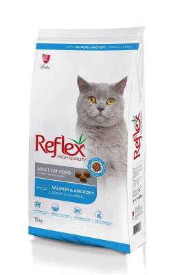 Reflex Hamsili Yetişkin Kedi Maması 15 KG - 1