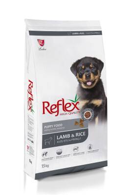 Reflex Kuzu Etli ve Pirinçli Yavru Köpek Maması 15 + 1 KG - 1