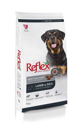 Reflex Kuzu Etli ve Pirinçli Yetişkin Köpek Maması 15 +1 KG - 1