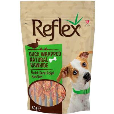 Reflex Ördek Etli Natural Kemik Köpek Ödül Maması 80 G - 1