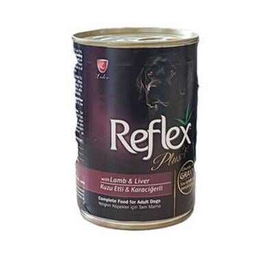 Reflex Plus Gravy Kuzu Etli & Karaciğerli Konserve Yetişkin Köpek Maması 415 G - 1