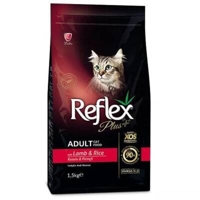 Reflex Plus Kuzu Etli Yetişkin Kedi Maması 1.5kg - 1