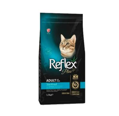 Reflex Plus Somonlu Kısırlaştırılmış Yetişkin Kedi Maması 1.5 KG - 1