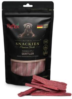 Reflex Snackies Manda Etli Şeritler Köpek Ödülü 170 Gr - 1