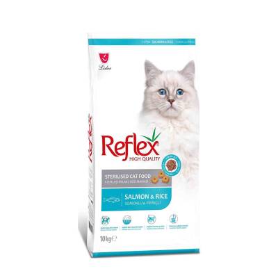 Reflex Sterilsed Somonlu Kısırlaştırılmış Yetişkin Kedi Maması 10kg - 1