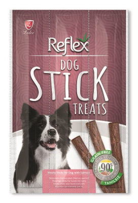 Reflex Sticks Somonlu Köpek Ödül Çubukları 3x11 Gr - 1