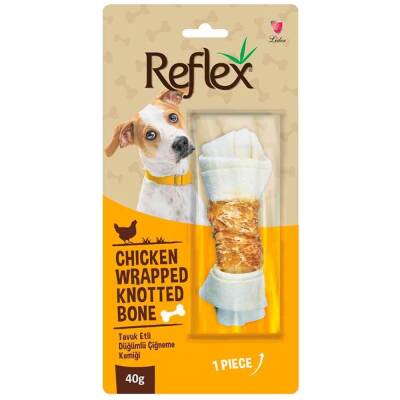 Reflex Tavuk Etli Düğümlü Kemik Köpek Ödül Maması 40 G - 1