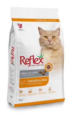 Reflex Tavuklu Pirinçli Yetişkin Kedi Maması 2 KG - 1