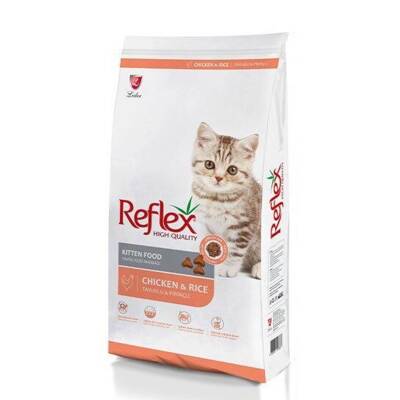 Reflex Tavuklu ve Pirinçli Yavru Kedi Maması 10kg - 1