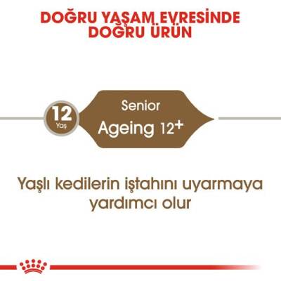 Royal Canin Ageing +12 (12 Yaş Ve Üzeri) Yaşlı Kedi Maması 2 Kg - 2