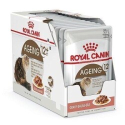 Royal Canin Ageing + 12 12 Yaşin Üstündeki Kediler Için Kedi Konservesi 85 Grx12 Adet - 1