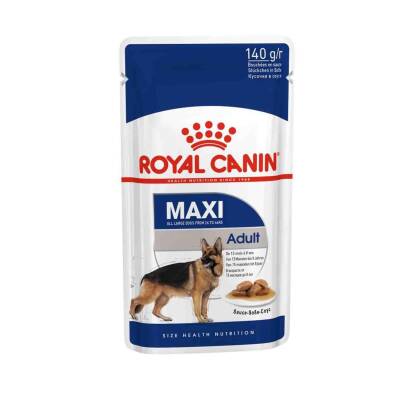 Royal Canin Maxi Adult Büyük Irk Yetişkin Köpekler İçin Parça Etli Konserve Mama 140 Gr * 10 Adet - 5