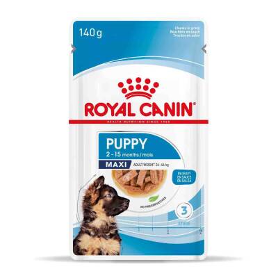 Royal Canin Maxi Puppy Büyük Irk Yavru Köpekler İçin Parça Etli Yaş Mama 140 Gr * 10 adet - 3