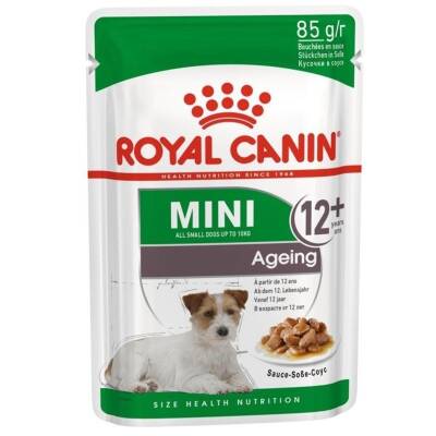 Royal Canin Mini Ageing +12 Küçük Irk Yaşlı Köpek Konservesi 85 Gr - 1